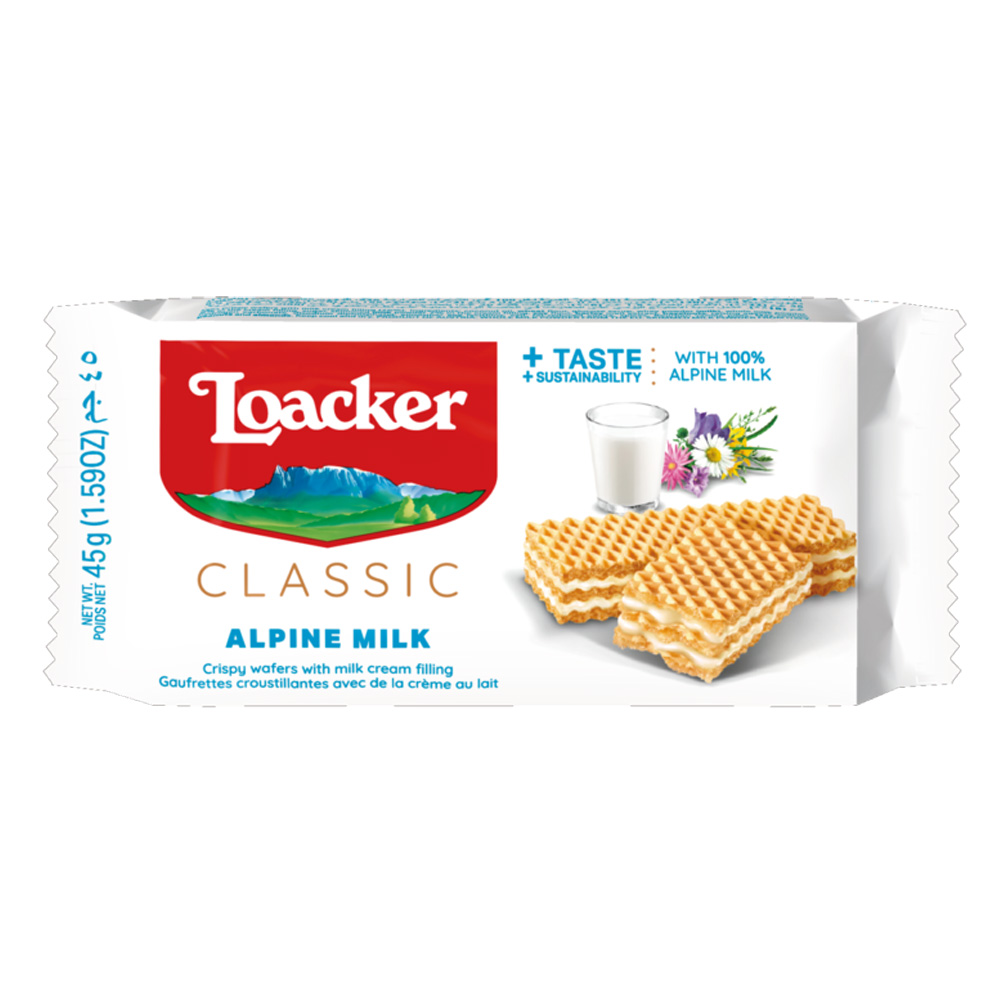 LOACKER MILK 45G